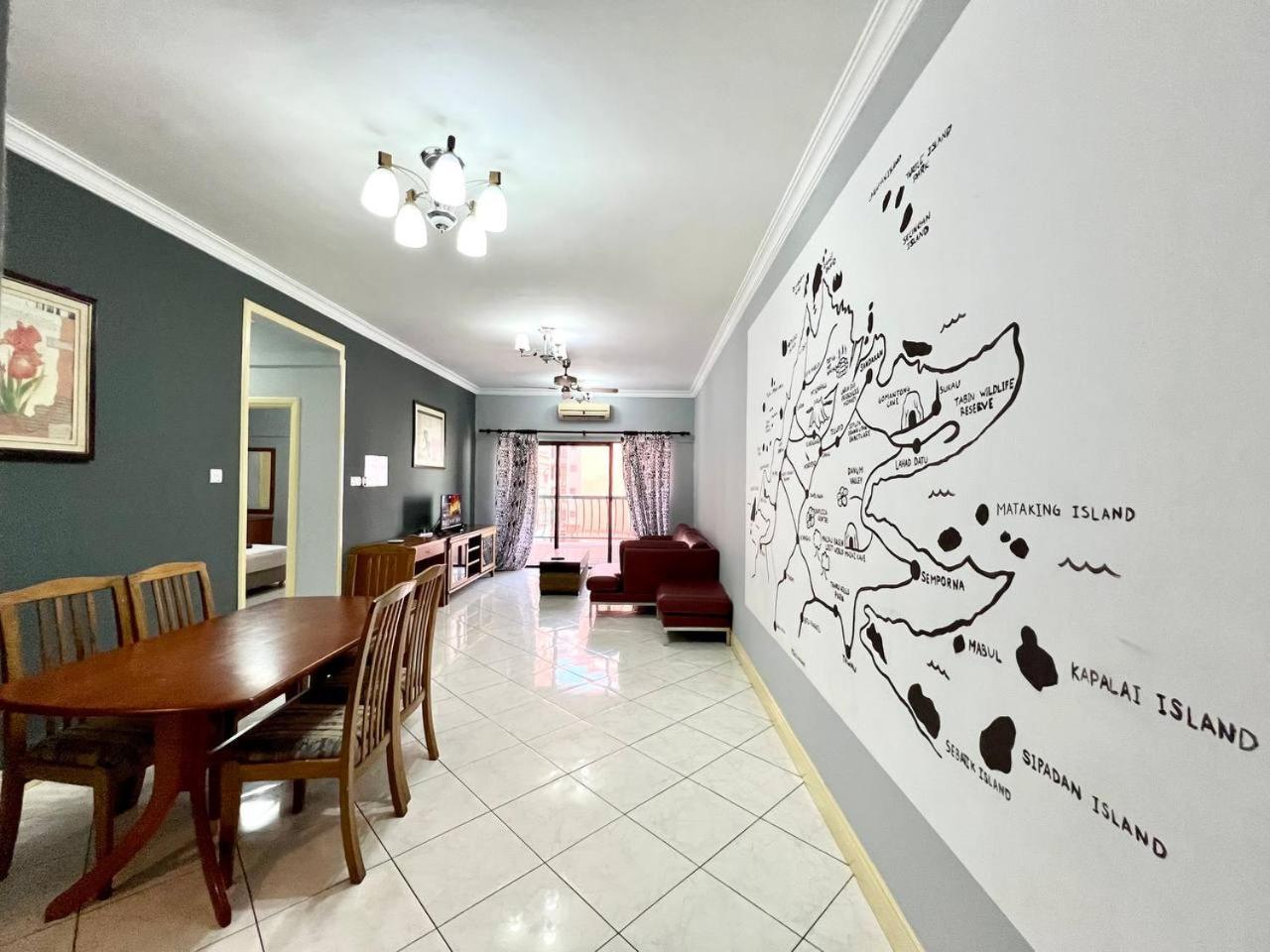 Marina Court Vacation Home 3 Bedrooms - Kota Kinabalu Esterno foto